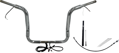 Fat Baggers Inc. Ez Install Wired 1-1 2" Round Top Handlebar Kit 812414