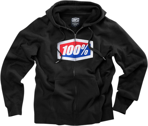100% Official Fleece Zip-Up Hoodie 2003200011