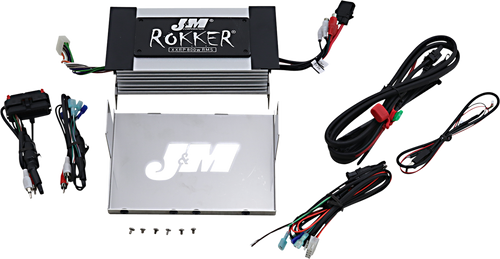 J & M Rokker« Xxr 800W 4-Channel Dsp Programmable Amplifier Kit Jamp800Hc06Sgp