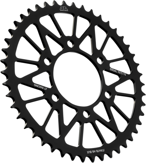 Jt Sprockets Racelite Aluminum Rear Sprocket Jta47846Blk