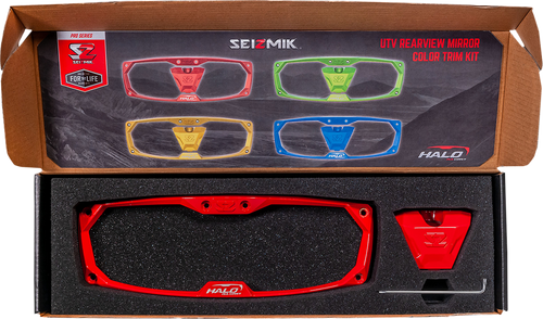 Seizmik Halo-Ra Series Cast Aluminum Rearview Trim Kit 18100