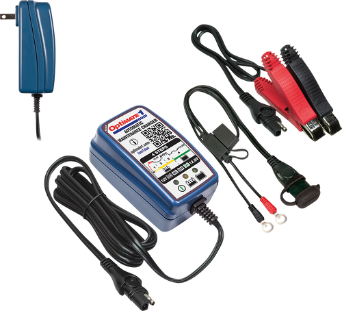 Tecmate Optimate 1 Voltmatic Bronze Series Battery Charger Maintainer 0.6A Tm401A