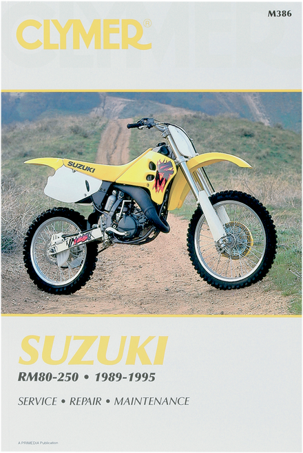 Clymer Motorcycle Repair Manual Suzuki Cm386