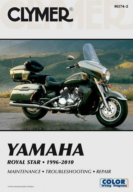Clymer Motorcycle Repair Manual Yamaha Cm3742