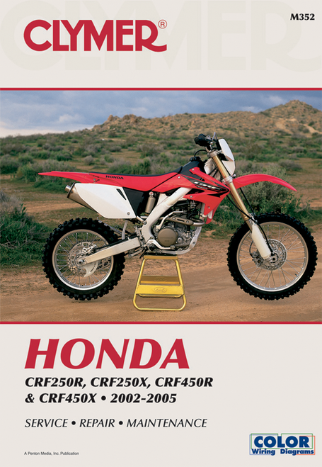 Clymer Motorcycle Repair Manual Honda Cm352