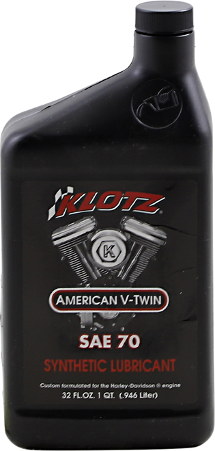 Klotz Oil V-Twin Synthetic Straight Weight Motor Oil Kh70