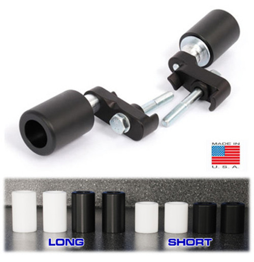 Graves Motorsports Yamaha R1 Frame Sliders - No Cut 2007-2008