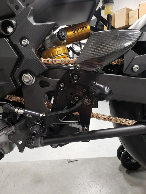 Graves Motorsports Kawasaki Ninja 400 + Ninja 500 Adjustable Rearsets