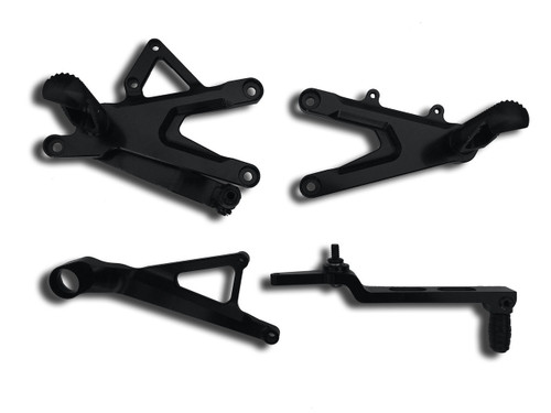 Graves Motorsports Fixed Rearsets Yamaha R1 2015-2025