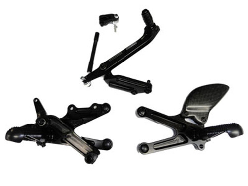 WORKS Parts - Yamaha R6 08-15 - Rearsets - North Texas Superbikes