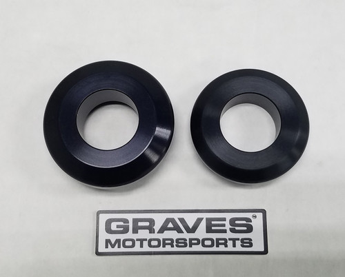 Graves Motorsports WORKS Kawasaki ZX-10R Rear Wheel Captive Spacers Kit Graves Motorsports WORKS Kawasaki ZX-10R Rear Wheel Captive Spacers Kit
