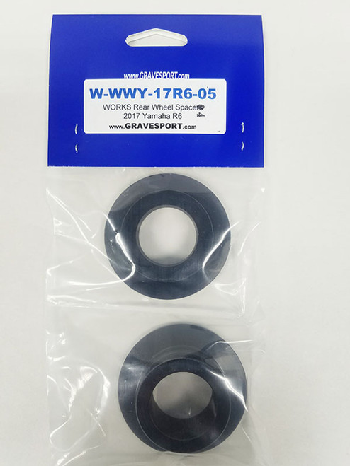 Graves WORKS R6 Rear Wheel Captive Spacers Kit Graves WORKS R6 Rear Wheel Captive Spacers Kit
