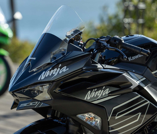Graves Spec Zero Gravity Race Tall Windscreen - Ninja 500 Graves Spec Zero Gravity Race Tall Windscreen - Ninja 500