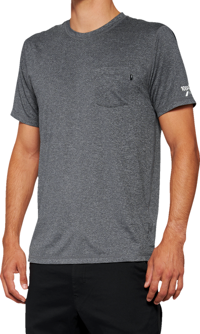 Mission Athletic T-Shirt Charcoal - XL | 100%