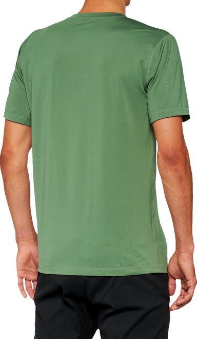 Mission Athletic T-Shirt Olive - Medium | 100%
