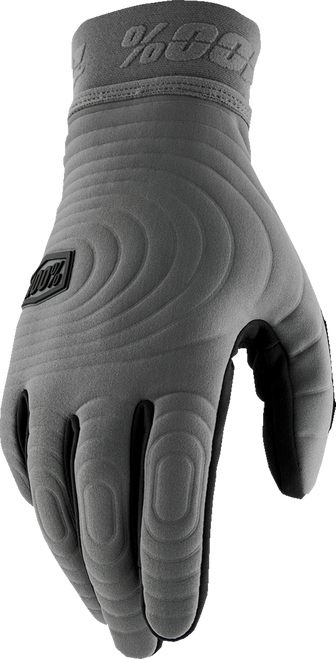 Brisker Xtreme Gloves Charcoal - Medium | 100%