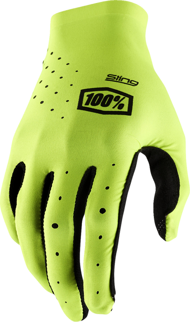 Sling MX Gloves Fluorescent Yellow - Large | 100%