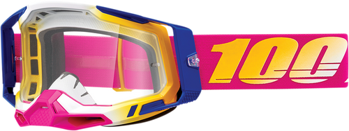Racecraft 2 Goggle Mission - Clear Lens | 100%