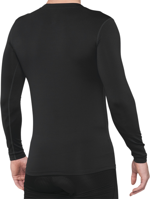 Basecamp Long - Sleeve Base Layer Black - Large | 100%