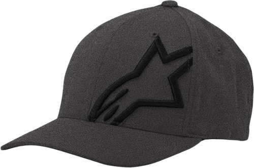 Alpinestars Corp Shift 2 heather gray and black curved brim hat