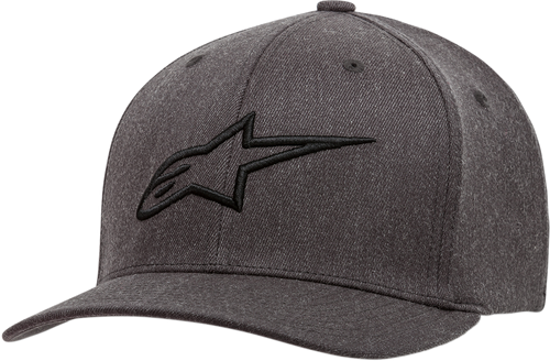 Alpinestars Ageless Curve heather charcoal and black hat