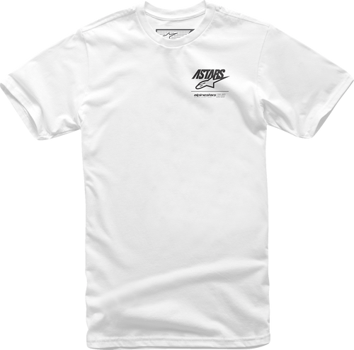 Alpinestars Back Mix White T-Shirt Double Extra Large front view