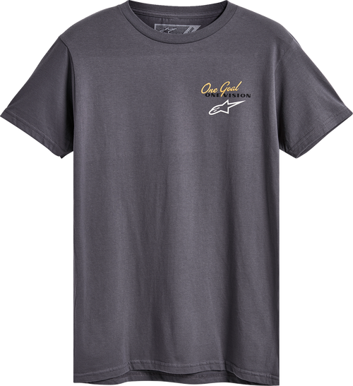 Alpinestars Flagged T-Shirt Charcoal Medium front view