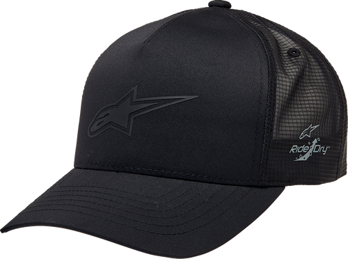 Alpinestars Advantage Tech Trucker Hat Black front view