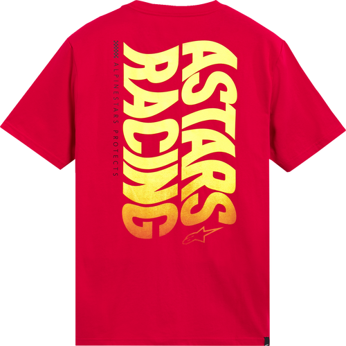 Alpinestars Swerve CSF Red/Yellow Men's Short Sleeve T-Shirt - XL