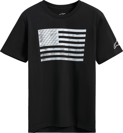Alpinestars Wavings CSF T-Shirt Black White Medium Front View