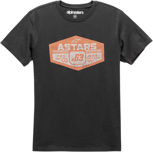 ALPINESTARS Gripper T-Shirt Black 100% Cotton Vintage Graphic 2XL 3030-20317