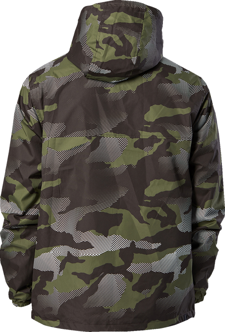 Alpinestars Treq Windbreaker Jacket - Camo / Green / Black / Brown / White - Large