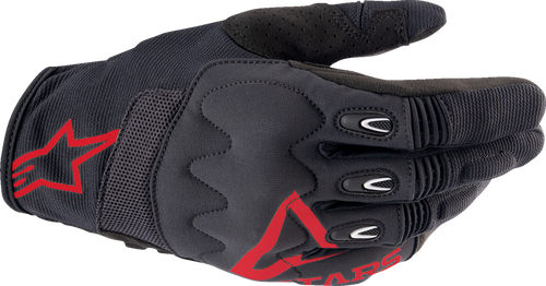 Alpinestars Techdura Off-Road Gloves Fire Red Black Size 2XL