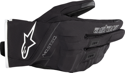 Alpinestars Moblast WP waterproof motorcycle gloves Black Off-White XL