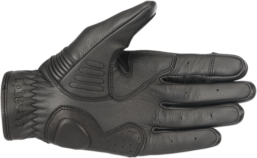 Alpinestars OSCAR Crazy Eight Leather Street Gloves Black Small