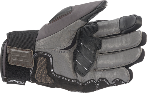 Alpinestars Corozal V2 Drystar® Short Cuff Waterproof Gloves - Dark Gray/Brown/Black - Large