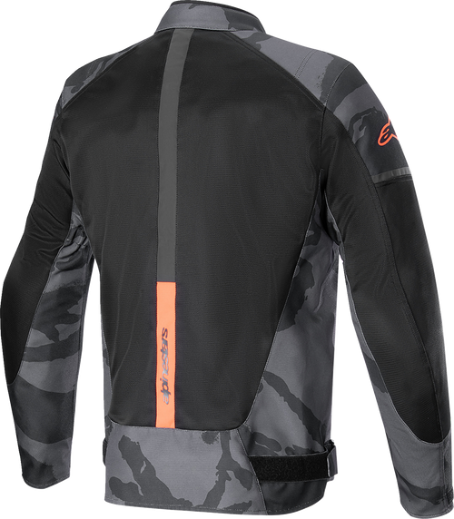 Alpinestars T-SP X Superair Jacket Gray Camo/Red Fluo - 4XL