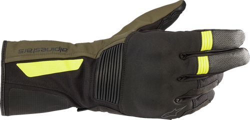 Alpinestars Denali Aerogel Drystar® Gloves - Black Forest/Fluo Yellow - Large