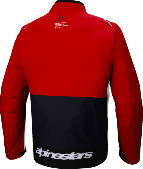 Alpinestars Lite-Dura Softshell Jacket - Black/Red/White - XL
