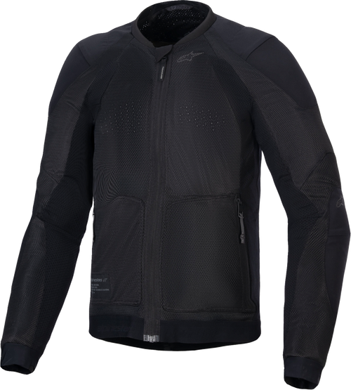 Alpinestars Troop-Air Jacket - Black/Black - Large