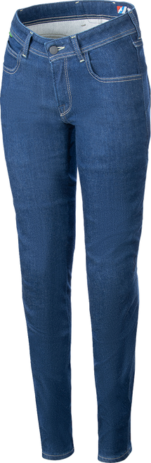 Alpinestars Daisy v3 Women's Riding Denim - Rinse Blue - US 32 / EU 46
