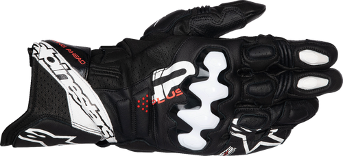 Alpinestars GP Plus R V3 Leather Gloves - Black/White - XL