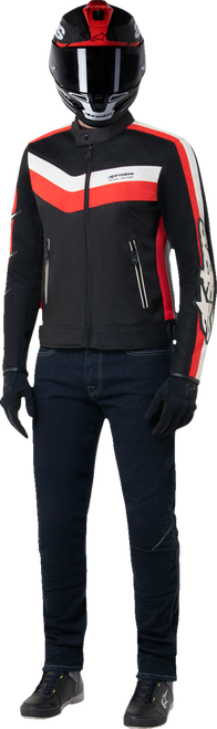 Alpinestars T-Dyno Air Jacket - Black/Bright Red - Large