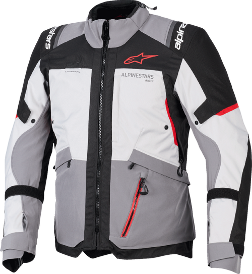 Alpinestars Andes v4 Drystar® Jacket - Dark Gray/Ice Gray/Black/Bright Red - 4XL
