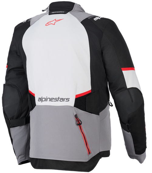 Alpinestars Andes v4 Drystar® Jacket - Dark Gray/Ice Gray/Black/Bright Red - 2XL