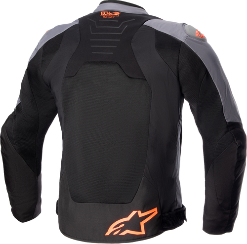 Alpinestars SMX Air Jacket - Dark Gray/Black/Orange Fluo - Small
