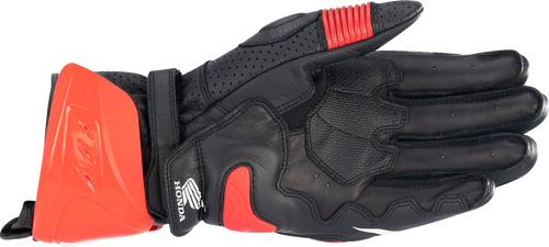 Alpinestars Honda GP Pro R3 Gloves - Black/Bright Red/Blue - Large