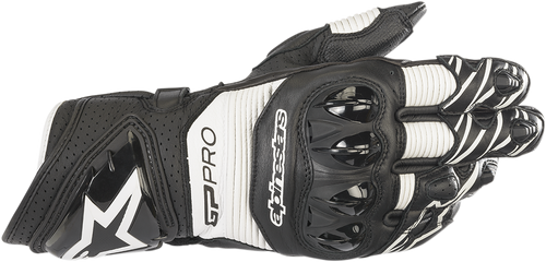 Alpinestars GP Pro RS3 Gloves - Black/White - XL