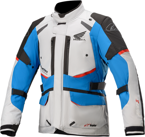 Alpinestars Honda Andes v3 Drystar® Jacket - Gray/Blue/Red - Small