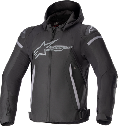Alpinestars Zaca Waterproof Jacket - Black/Dark Gray - 2XL